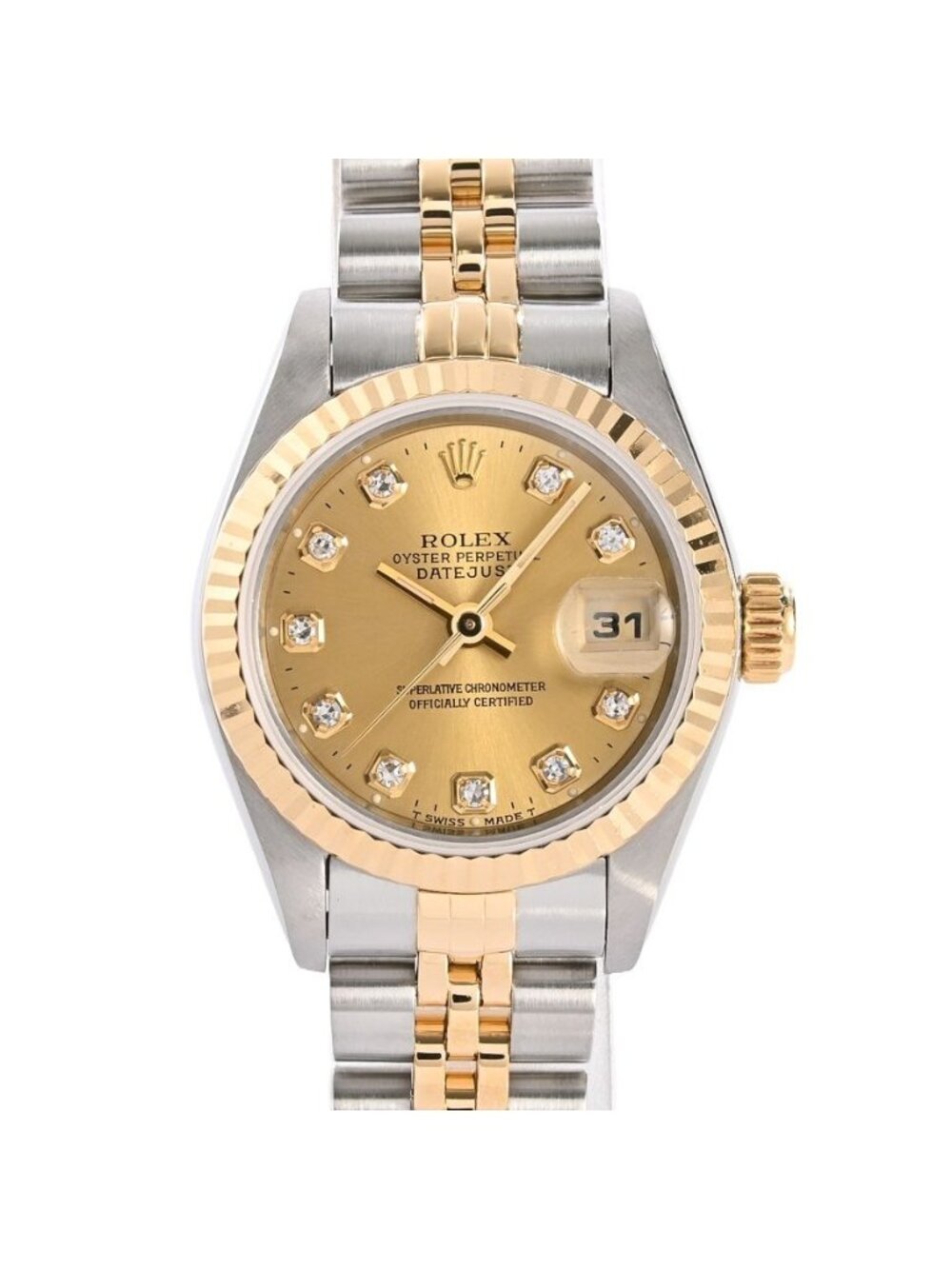Rolex Watch Datejust Gold